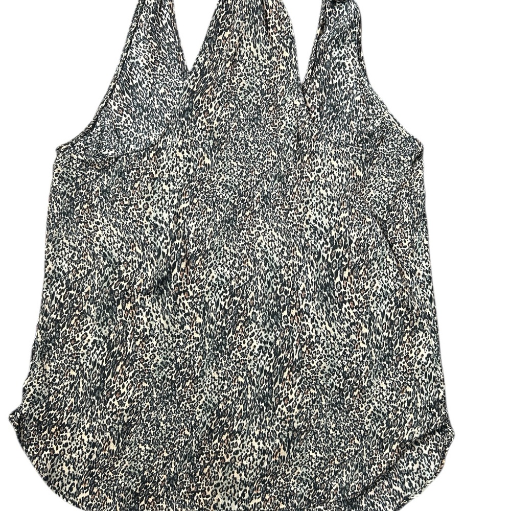Rory Beca Black and White Patterned Halter Top - Picture 5 of 8